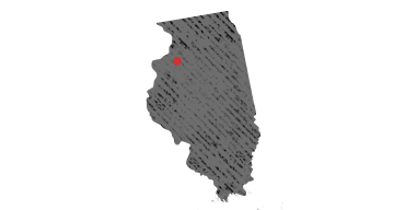 Picture of Texas with job marked.